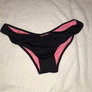 Victoria’s Secret pink swim bottom.